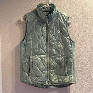 J Crew Womens Layering‎ Vest Primaloft Mint Color Size S